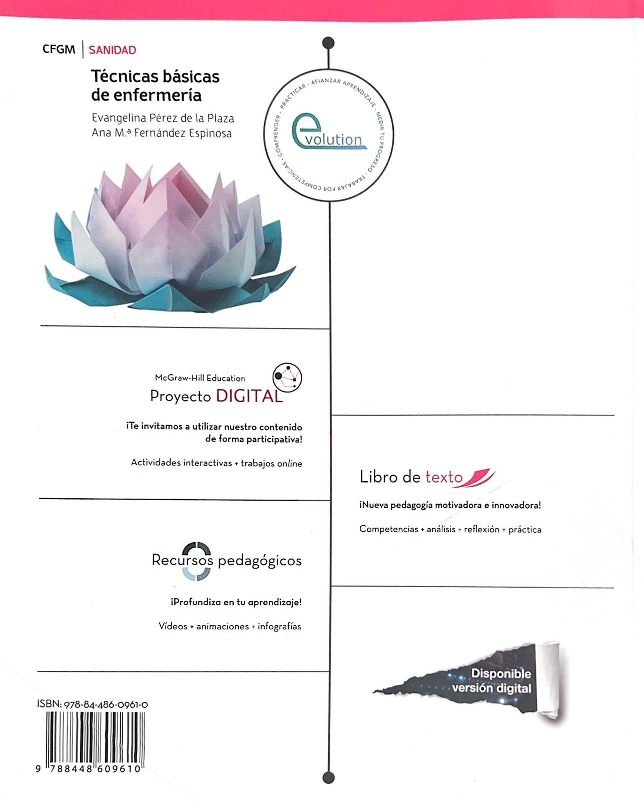 TÉCNICAS BÁSICAS DE ENFERMERÍA 9788448609610 MCGRAW-HILL 2017 (USADO) - Imagen 2