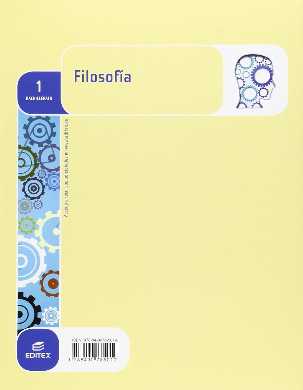 1º BACHILLERATO FILOSOFÍA 9788490785010 EDITEX 2015 (USADO) - Imagen 2