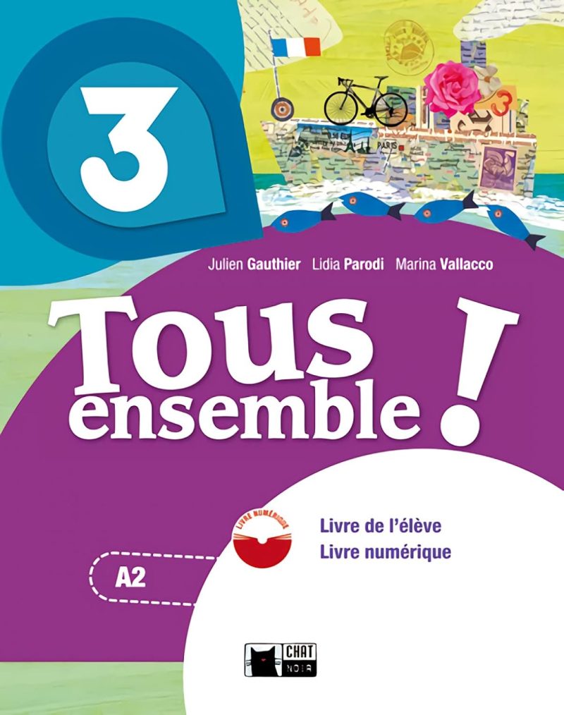 3º ESO TOUS ENSEMBLE ! 3 LIVRE DE L´ELÉVE A2 METHODE DE FRANÇAIS 9788468217925 VICENS-VIVES 2013 (USADO)