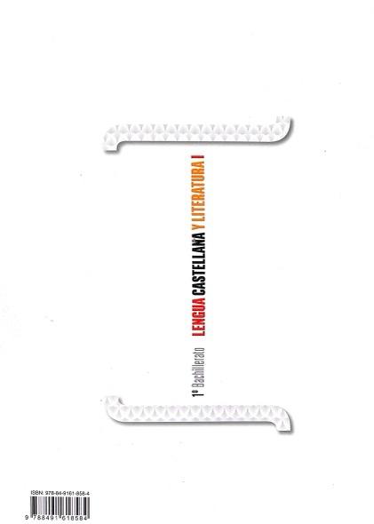 1º BACHILLERATO LENGUA CASTELLANA Y LITERATURA CASTELLANO 9788491618584 EDITEX 2019 (USADO) - Imagen 2