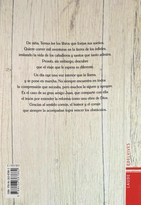 TERESA DE JESÚS NOS CUENTA SU VIDA-GUADALUPE LABRADOR-MARIFE RAMOS GONZALEZ 9788426387882 EDELVIVES 2016 (USADO) - Imagen 2