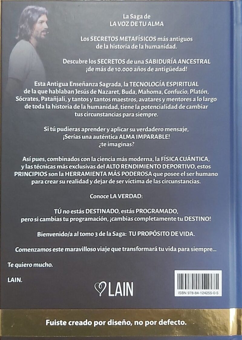 TU PROPOSITO DE VIDA-LAIN GARCIA CALVO 9788412425505 EDITORIAL LAIN 2021 (NUEVO) - Imagen 2