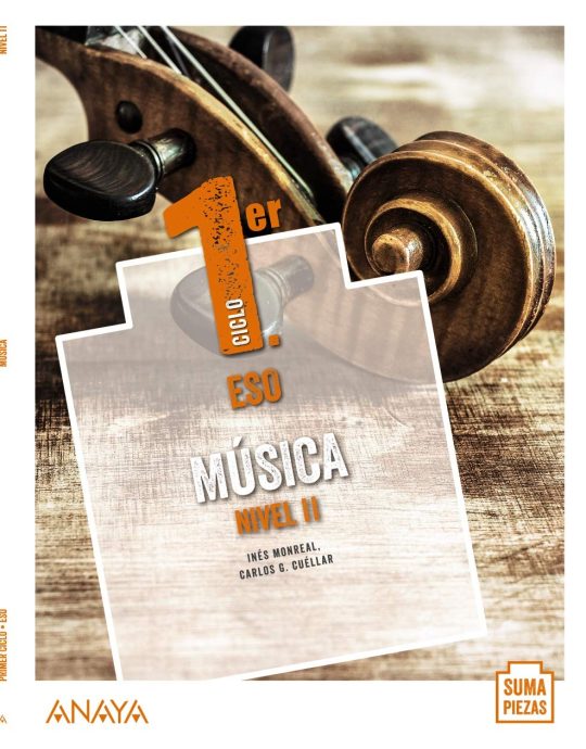 2º/3º ESO MÚSICA NIVEL II SUMA PIEZAS 9788469871768 ANAYA 2020 (USADO)