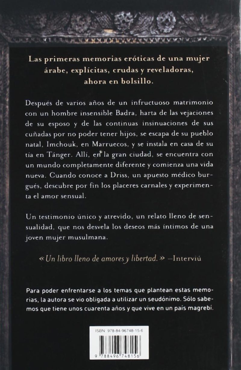 LA ALMENDRA:-MEMORIAS ERÓTICAS DE UNA MUJER ÁRABE:-NEDJMA 9788496748156 MAEVA 2007 (USADO) - Imagen 2