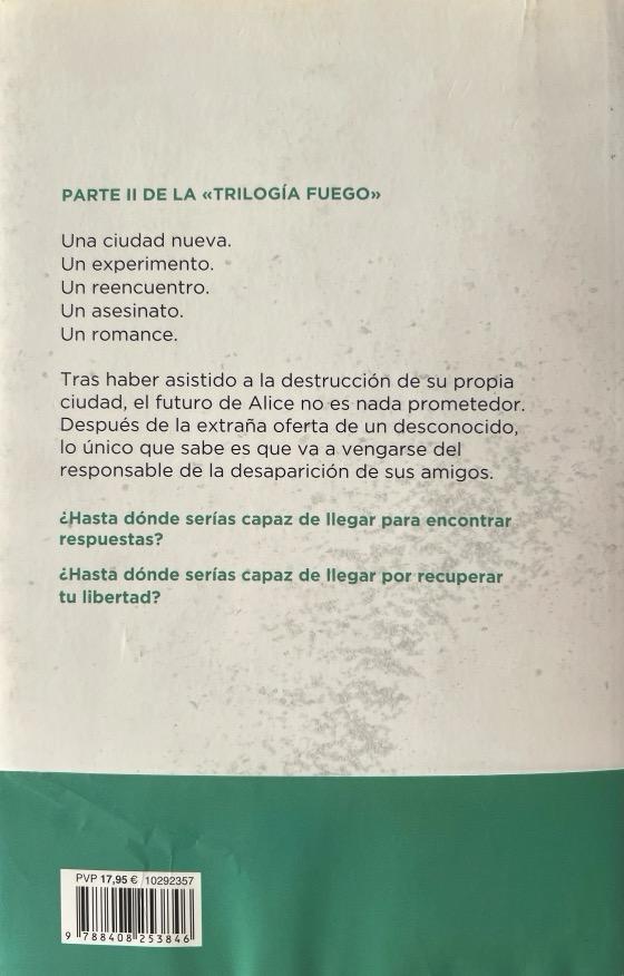 CIUDADES DE CENIZAS- TRILOGIA FUEGO N.º 2-JOANA MARCUS 9788408253846 PLANETA-CROSSBOOKS 2022 (USADO) - Imagen 2