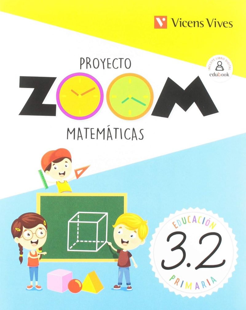 3º PRIMARIA MATEMATICAS TRIMESTRAL (3.1/3.2/3.3) PROYECTO ZOOM 9788468258874 VICENS-VIVES 2019 (USADO) - Imagen 4