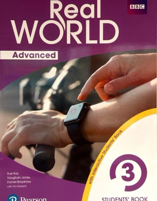 3º ESO REAL WORLD ADVANCED 3 STUDENT´S BOOK 9788420572987 PEARSON 2021 (USADO)