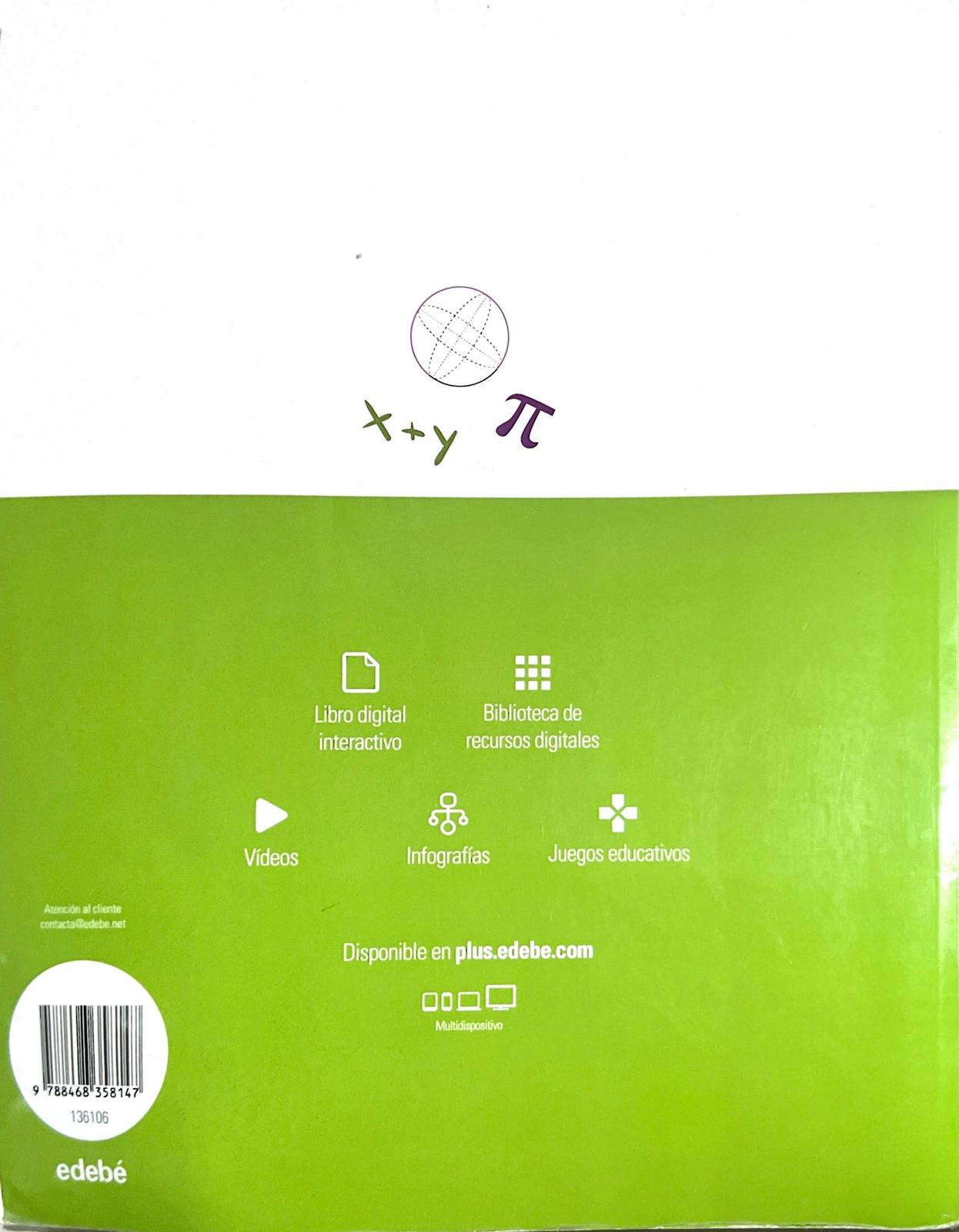 3º ESO MATEMATICAS 3 DE OTRA MANERA 9788468358147 EDEBE 2022 (NUEVO) - Imagen 2