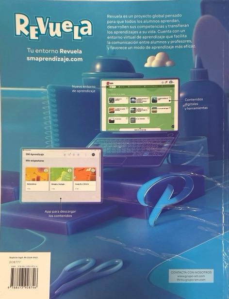 1º ESO EDUCACIÓN PLASTICAS, VISUAL Y AUDIOVISUAL-PROYECTO REVUELA 9788413928524 SM 2022 (NUEVO) - Imagen 2