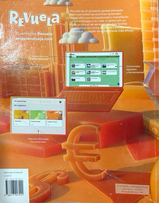 3º ESO GEOGRAFÍA E HISTORIA PROYECTO REVUELA 9788413927947-9788413927992 SM 2022 (NUEVO) - Imagen 2