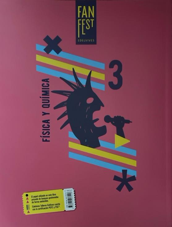 3º ESO FÍSICA Y QUÍMICA PROYECTO FANFEST:-LA CORRIENTE 9788414037416 EDELVIVES 2022 (NUEVO) - Imagen 2