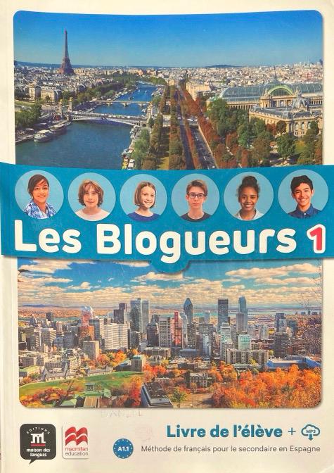 1º ESO ALES BLOGUEURS  LIVRE DE L ELÈVE A1.1 METHODE DE FRANÇAIS 9788418907791 DIFUSION CENTRO DE INVESTIGACION 2019 (USADO)