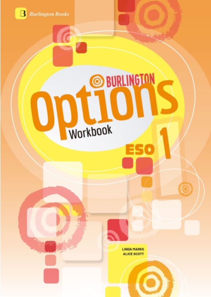 1º ESO OPTIONS WORKBOOK 9789925308958 BURLINGTON 2022 (USADO)