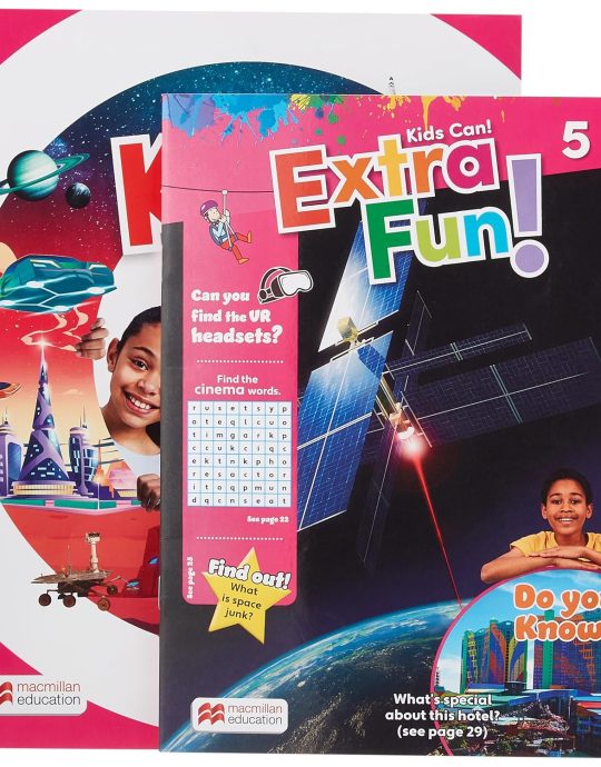 5º PRIMARY KIDS CAN! 5 ACTIVITY BOOK+EXTRAFUN & ACCESO DIGITAL PUPIL´S APP 9781380053473 MACMILLAN 2022 (NUEVO)
