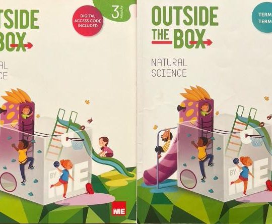 3º PRYMARY NATURAL SCIENCE STUDENT´S BOOK OUTSIDE 9788419157782 BYME EDICIONES BILINGUES 2022 (USADO)