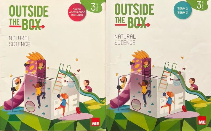 3º PRYMARY NATURAL SCIENCE STUDENT´S BOOK OUTSIDE 9788419157782 BYME EDICIONES BILINGUES 2022 (USADO)