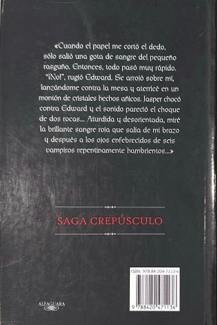 LUNA NUEVA-SAGA CREPÚSCULO N.º 2-STEPHENIE MEYER 9788420471136 ALFAGUARA 2007 (USADO) - Imagen 2