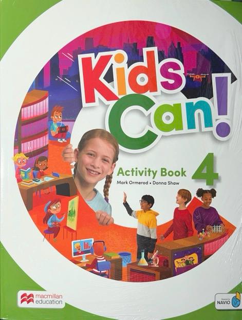 4º PRIMARY KIDS CAN! 4 ACTIVITY BOOK, EXTRAFUN & PUPIL S APP 9781380053145 MACMILLAN 2022 (NUEVO)