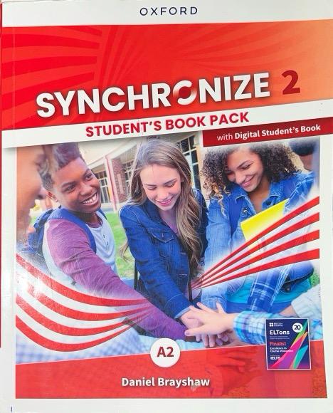 2º ESO SYNCHRONIZE A2 STUDENT´S BOOK 9780194065955 OXFORD UNIVERSITY PRESS 2023 (USADO)