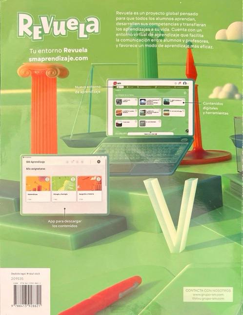 2º ESO EDUCACIÓN EN VALORES CÍVICOS Y ÉTICOS PROYECTO REVUELA MADRID 9788413928821 SAVIA SM 2023 (USADO) - Imagen 2