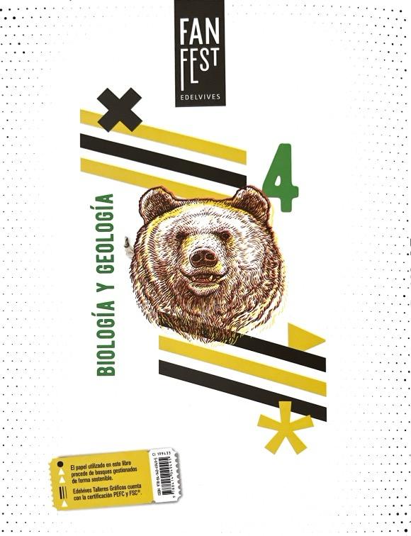 4º ESO BIOLOGÍA Y GEOLOGÍA PROYECTO FANFEST -SIMPLEMENTE ERES FABULOSA 9788414049495 EDELVIVES 2023 (NUEVO) - Imagen 2