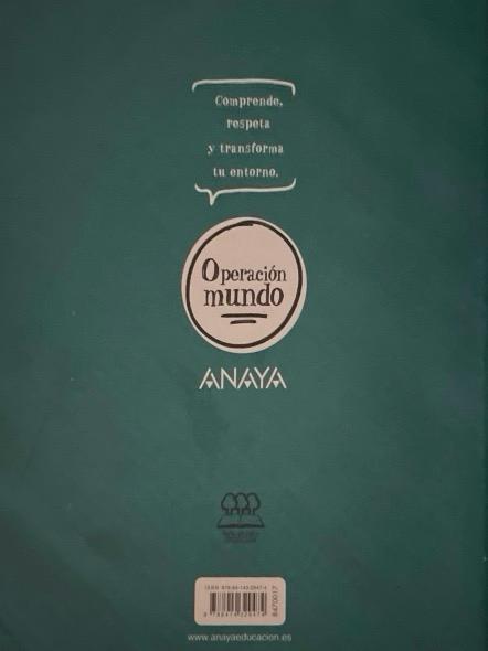 2º BACHILLERATO LENGUA Y LITERATURA-OPERACION MUNDO 9788414329474 ANAYA 2023 (USADO) - Imagen 2