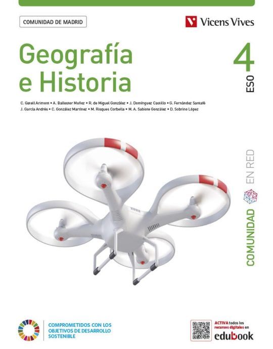 4º ESO GEOGRAFIA E HISTORIA (4.1-4.2) PROYECTO COMUNIDAD EN RED 9788468293721 VICENS-VIVES 2023 (NUEVO)