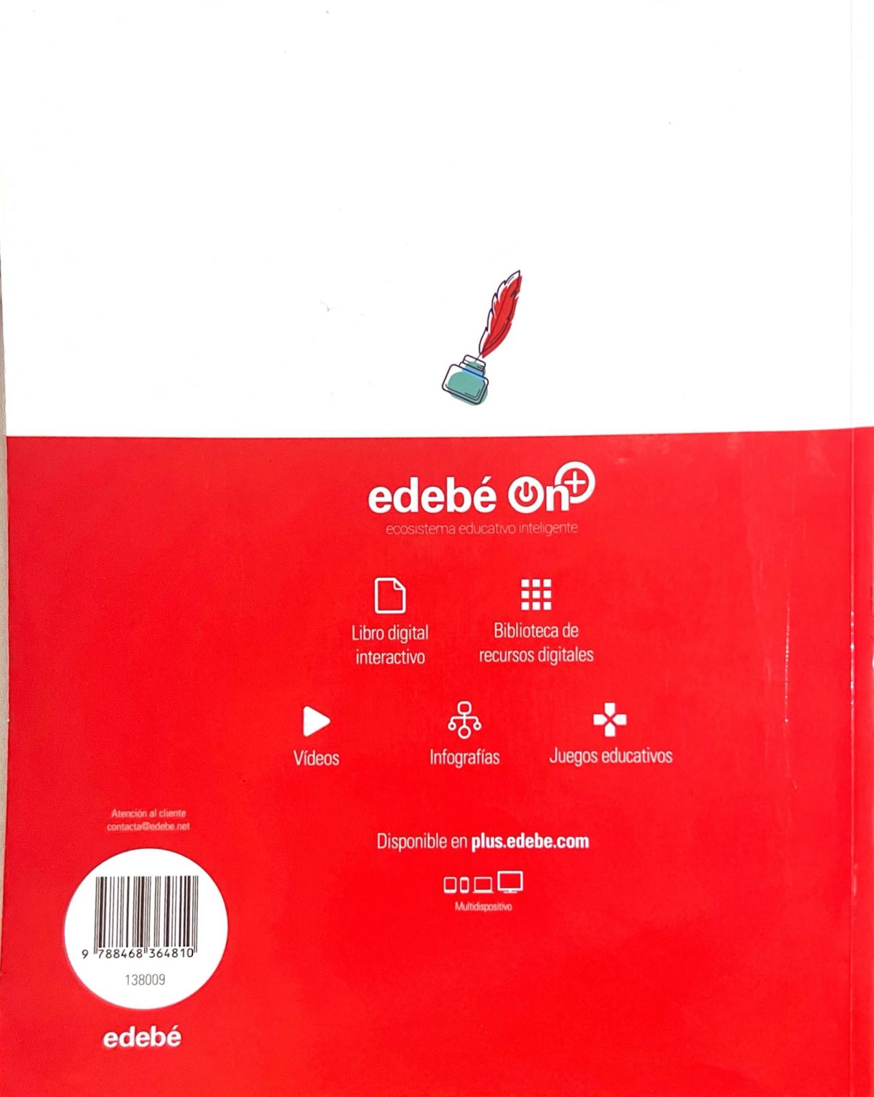 4º ESO LENGUA Y LITERATURA PROYECTO DE OTRA MANERA 9788468364810 EDEBE 2023 (USADO) - Imagen 2