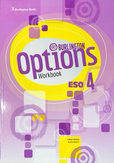 4º ESO OPTIONS 4 WORKBOOK 9789925309139 BURLINGTON 2023 (NUEVO)