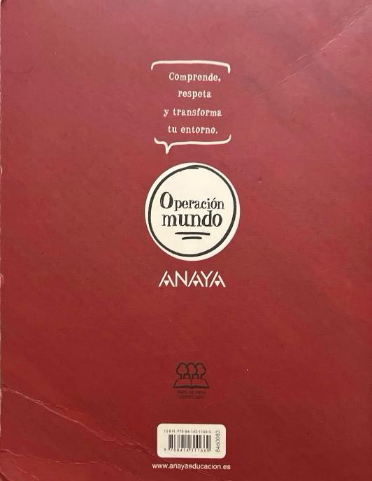 1º BACHILLERATO LATÍN PROYECTO OPERACIÓN MUNDO 9788414311660 ANAYA 2022 (NUEVO) - Imagen 2