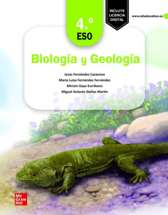 4º ESO BIOLOGÍA Y GEOLOGÍA LOMLOE 9788448639228 MCGRAW-HILL 2023 (USADO)