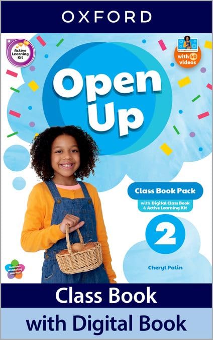 2º PRIMARY OPEN UP 2 STUDENT´S BOOK+DIGITAL CLASS BOOK 9780194071987 OXFORD 2022 (NUEVO)