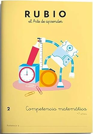 COMPETENCIA MATEMÁTICAS 2 EL ARTE DE APRENDER 9788416744114 RUBIO EDICIONES TECNICAS 2017 (NUEVO)