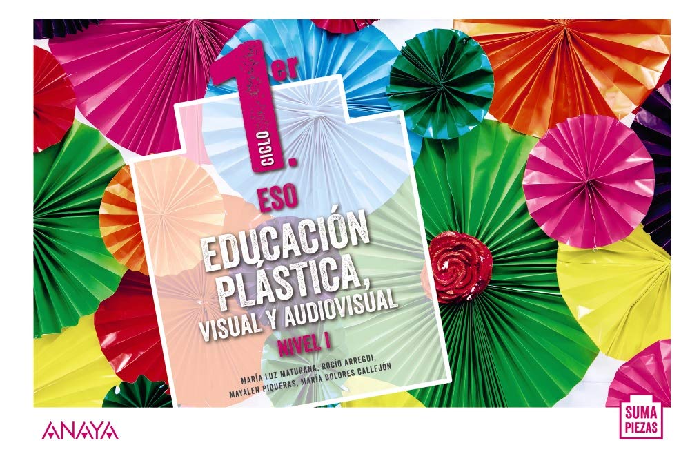 1º, 2º ESO EDUCACIÓN PLÁSTICA, VISUAL Y AUDIOVISUAL. NIVEL I. SUMA PIEZAS 9788469871539 ANAYA EDUCACIÓN 2020 (NUEVO)