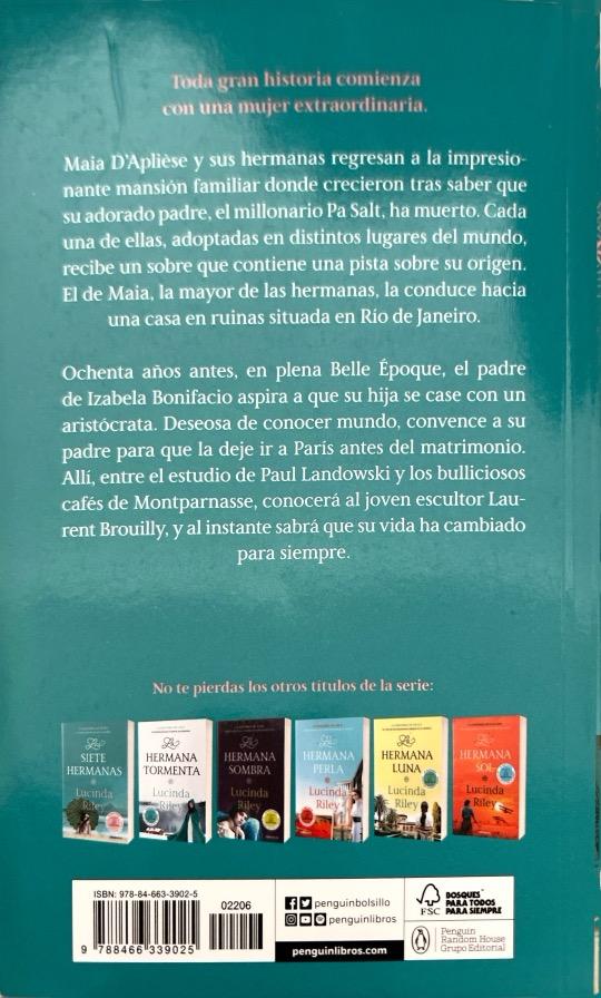 LAS SIETE HERMANAS N.º 01: LA HISTORIA DE MAIA-LUCINDA RILEY 9788466339025 DEBOLSILLO 2017 (NUEVO) - Imagen 2