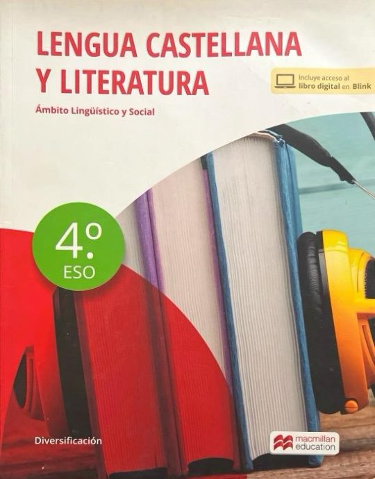 4º ESO LENGUA CASTELLANA Y LITERATURA DIVERSIFICACIÓN CURRICULAR (PMAR) 9788419062437 MACMILLAN 2023 (NUEVO)