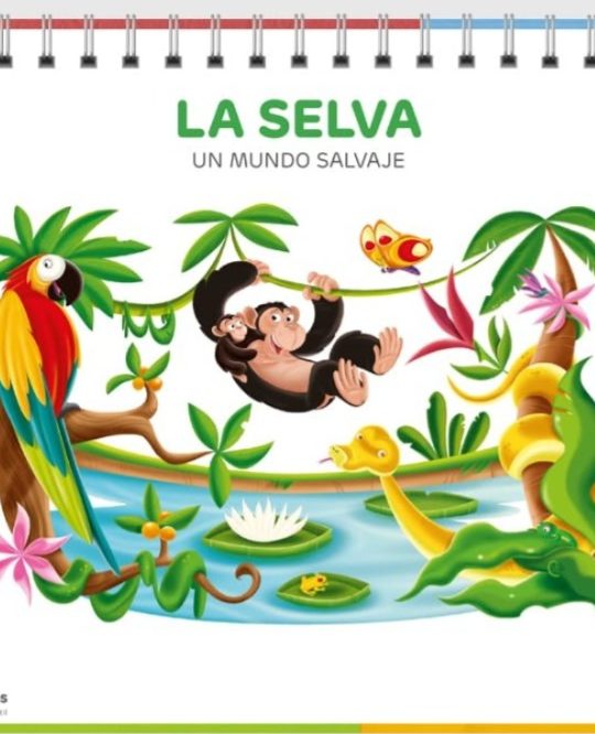 EDUCACIÓN INFANTIL 5 AÑOS LA SELVA:-UN MUNDO SALVAJE 9788468371368 DEBE 2024 (NUEVO)