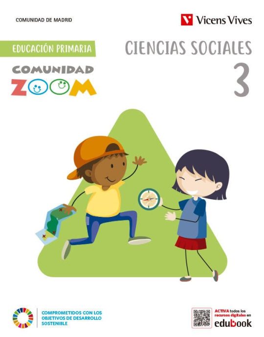 3º PRIMARIA CIENCIAS SOCIALES 3 COMUNIDAD ZOOM MADRID 9788468287133 VICENS-VIVES 2022 (NUEVO)