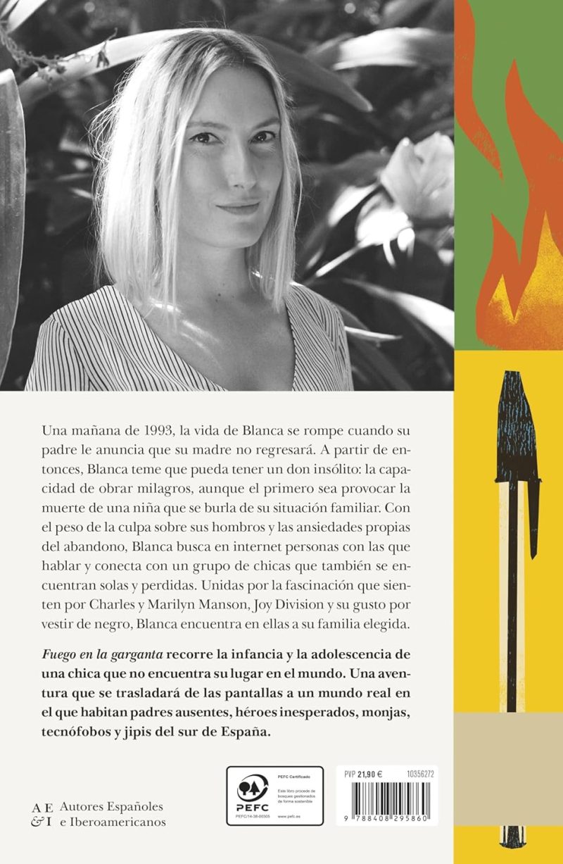 FUEGO EN LA GARGANTA :-BEATRIZ SERRANO:-9788408295860 FINALISTA PREMIO PLANETA 2024 (NUEVO) - Imagen 2