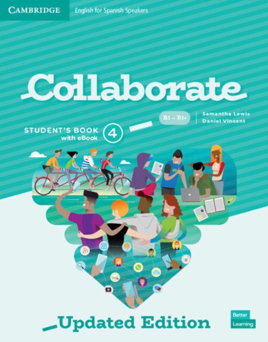 4º ESO COLLABORATE LEVEL 4 -B1-B1+STUDENT´S BOOK 9788413221977 CAMBRIDGE 2023 (USADO)