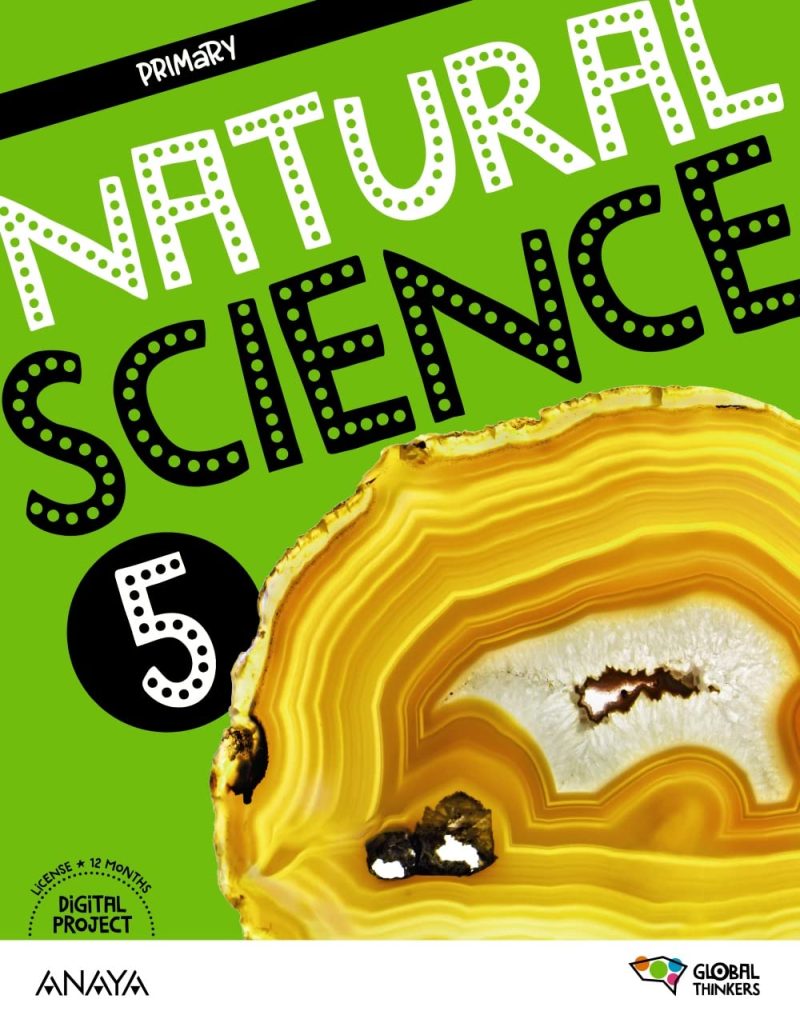 5º PRIMARY NATURAL SCIENCE 5 STUDENT´S BOOK GLOBAL THINKERS 9788414312261 ANAYA 2022 (USADO)