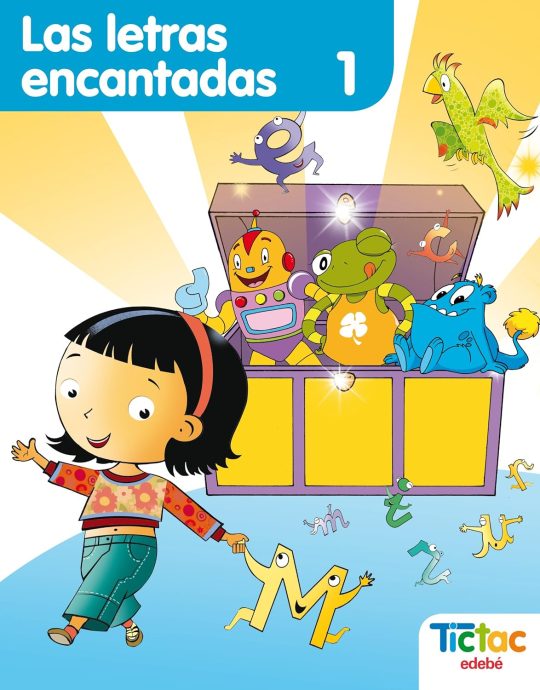 1º PRIMARIA LECTURAS LAS LETRAS ENCANTADAS 1 TICTAC 9788423696666 EDEBE 2016 (USADO)