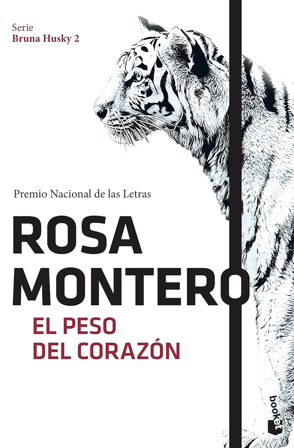 EL PESO DEL CORAZÓN-SERIE BRUNA HUSKY N.º 02:-ROSA MONTERO 9788432229077 BOOKET 2016 (NUEVO)