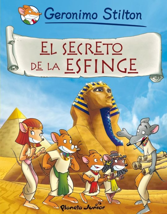 COMIC GERONIMO STILTON N.º 3: EL SECRETO DE LA ESFINGE: -9788408087328 PLANETA JUNIOR (USADO)