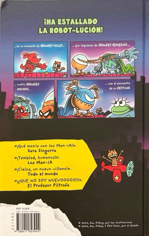 POLICAN N.º 12: VEINTE MIL PULGAS DE VIAJE SUBMARINO:-DAV PILKEY 9788411823944 EDICIONES SM 2024 (NUEVO) - Imagen 2