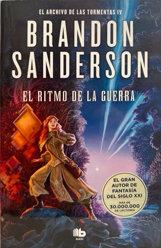 EL RITMO DE LA GUERRA -EL ARCHIVO DE LAS TORMENTAS N.º 04:-BRANDON SANDERSON 9788413148649 B DE BOLSILLO 2024 (NUEVO)