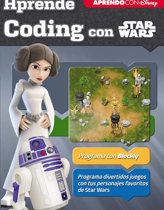 APRENDE CODING CON STAR WARS -APRENDO CON DISNEY:-9788416931699 CLIPER PLUS 2018 (USADO)