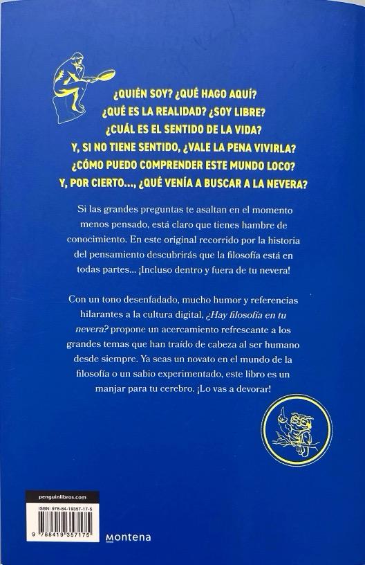 ¿HAY FILOSOFÍA EN LA NEVERA?-EL ARTE DE HACERSE PREGUNTAS ESTA EN TODAS PARTES:- ENRIC F.GEL 9788419357175 MONTENA 2023 (NUEVO) - Imagen 2
