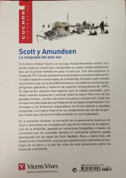 SCOTT Y AMUNDSEN-CUCAÑA BIOGRAFIAS N.º 2 :-KUANG TSAE HAO 9788431671723 VICENS-VIVES 2015 (USADO) - Imagen 4