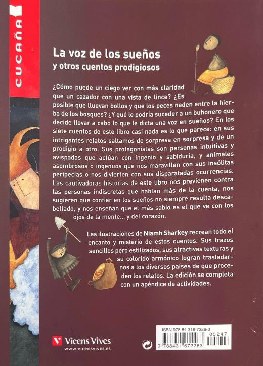 LA VOZ DE LOS SUEÑOS:-COLECCIÓN CUCAÑA N.º 24 HUGH LUPTON 9788431672263 VICENS-VIVES 2015 (USADO) - Imagen 2